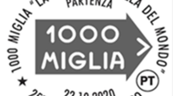 annullo filatelico 1000 miglia 2020