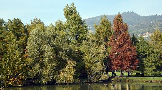 Brescia, autunno nei parchi della città