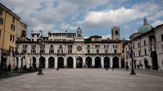 Brescia Loggia Piazza