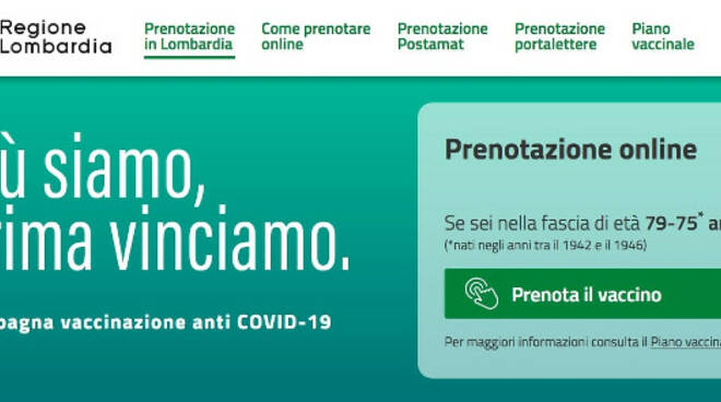 Vaccino Anti Covid In Lombardia Al Via Le Prenotazioni Ecco Il Calendario Di Massa Quibrescia