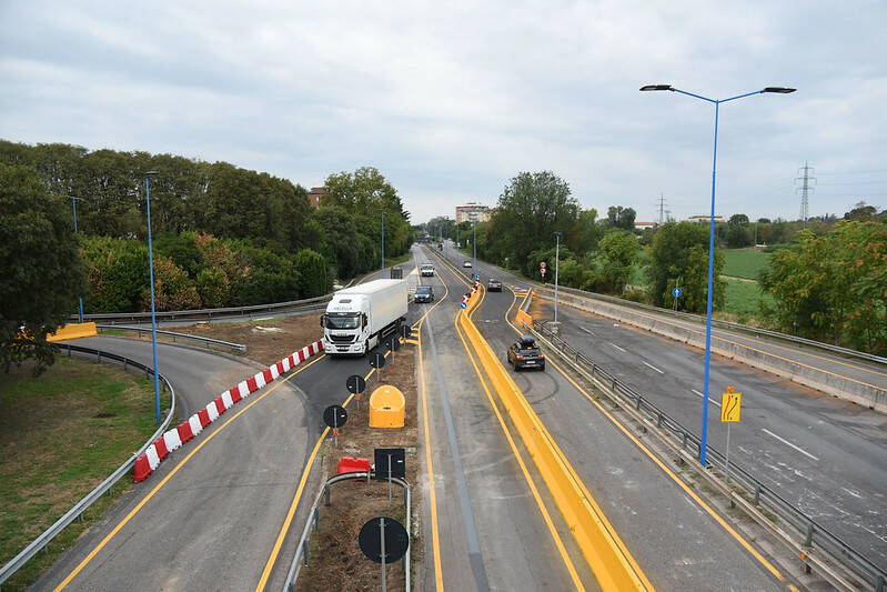 via Volturno e tangenziale ovest riapertura