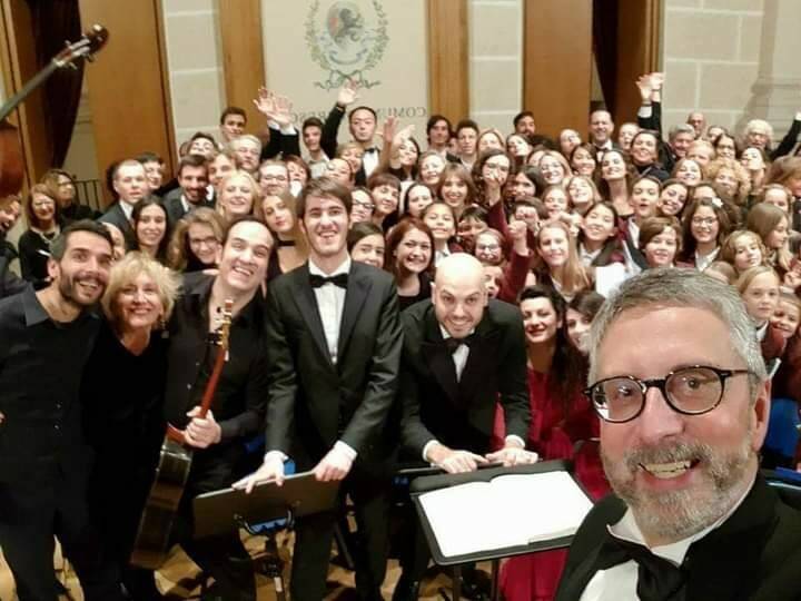 coro conservatorio con Silvio Baracco