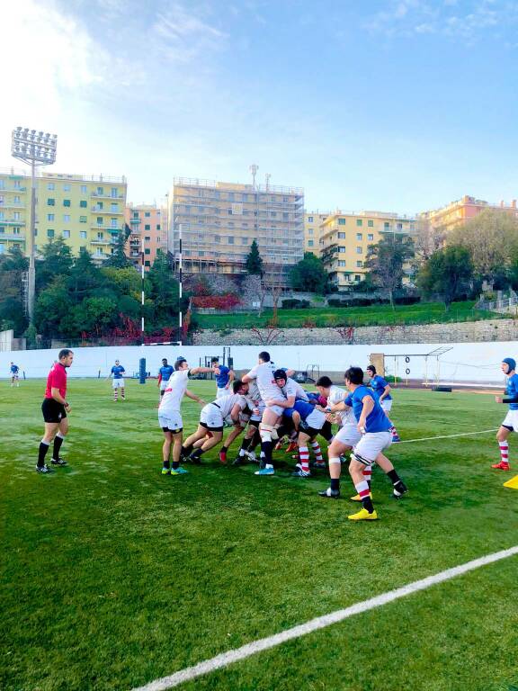 Rugby Promotica Centurioni contro Cus Genova