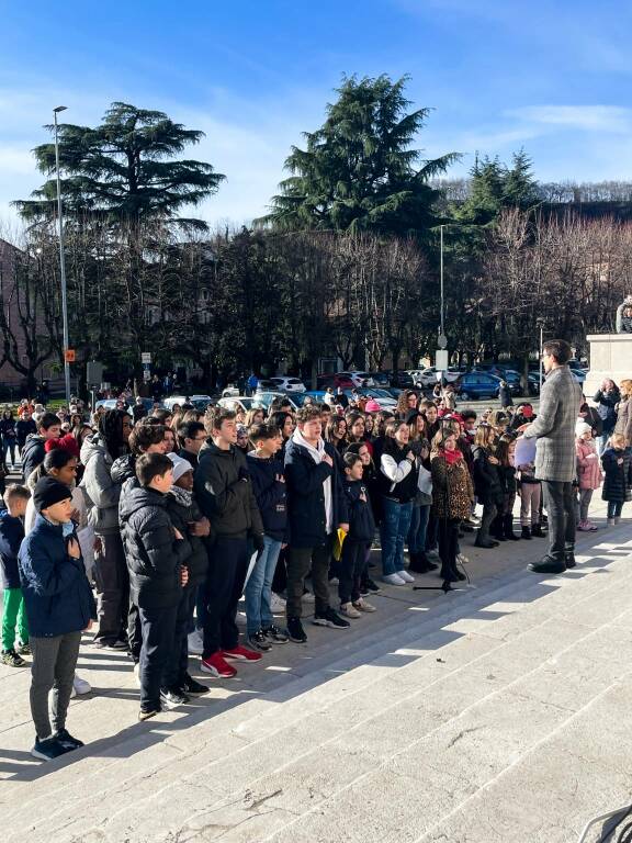 Capitale della Cultura la cerimonia a Gussago sindaco Giovanni Coccoli