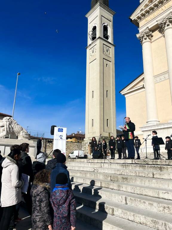 Capitale della Cultura la cerimonia a Gussago sindaco Giovanni Coccoli