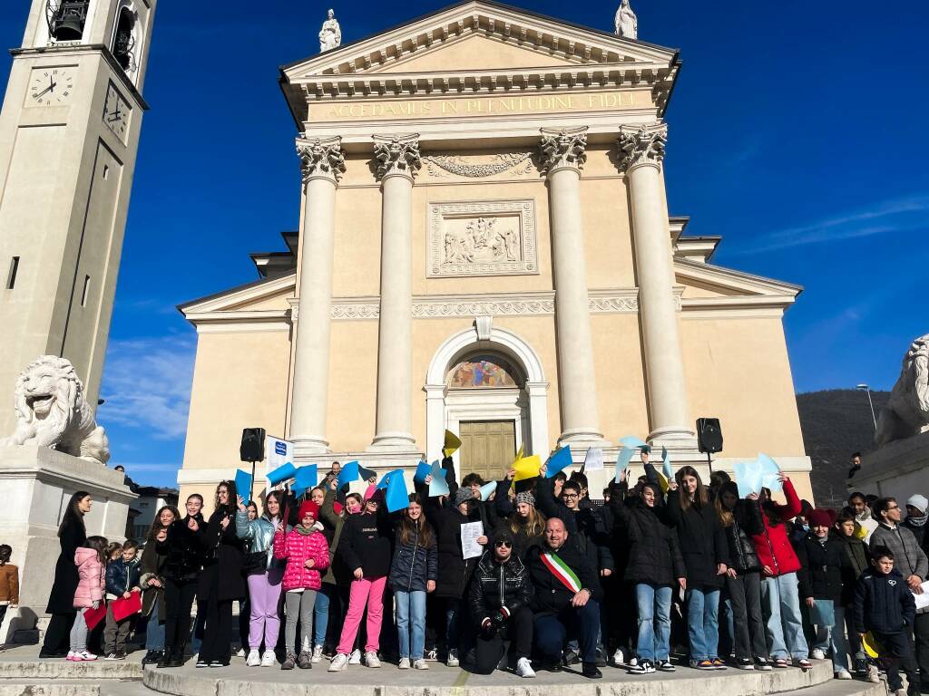 Capitale della Cultura la cerimonia a Gussago sindaco Giovanni Coccoli