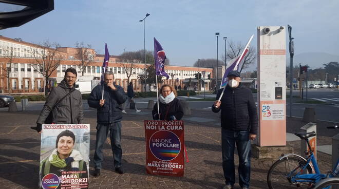 Sanità Unione Popolare presidio Ospedale Civile