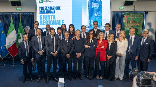 Presentazione della giunta Fontana 10 marzo 2023