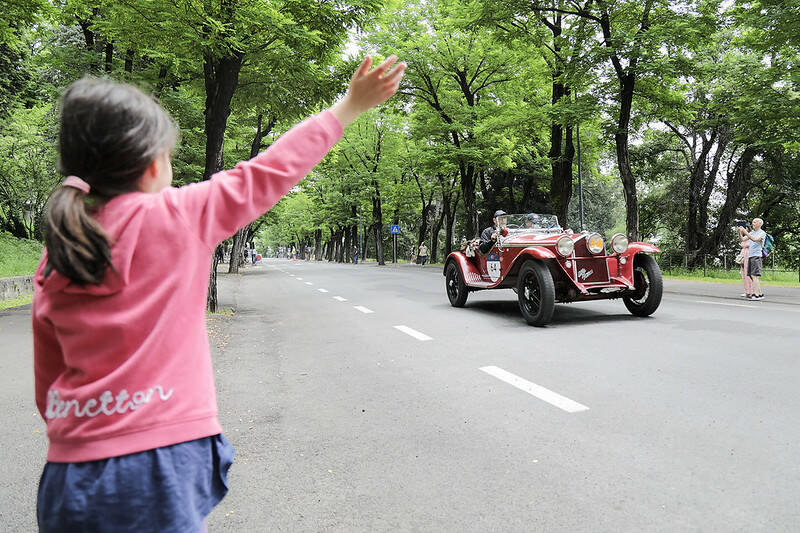 1000 Miglia 2023 partenza martedì 13 giugno