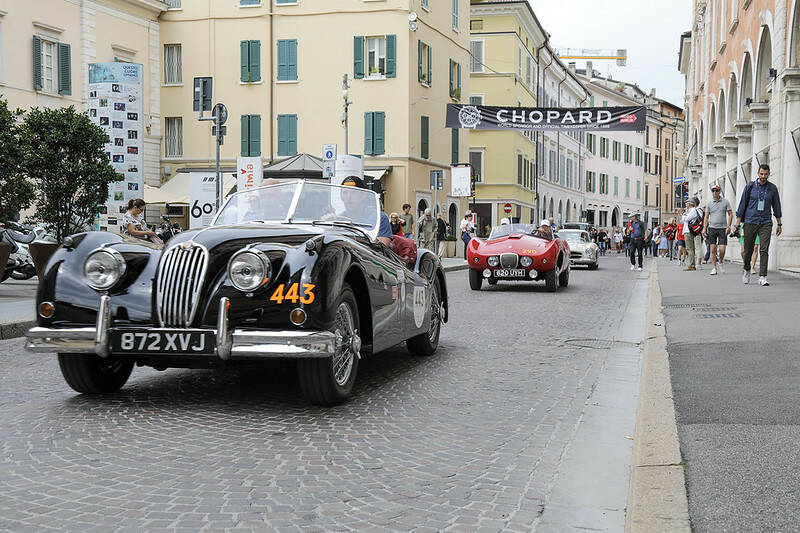 1000 Miglia 2023 partenza martedì 13 giugno