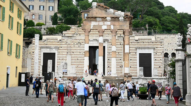 Capitolium Tempio Capitolino piazza del Foro Brescia turismo turisti