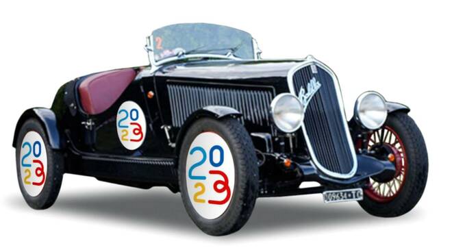 Capitale di cultura auto 1000 Miglia 2023