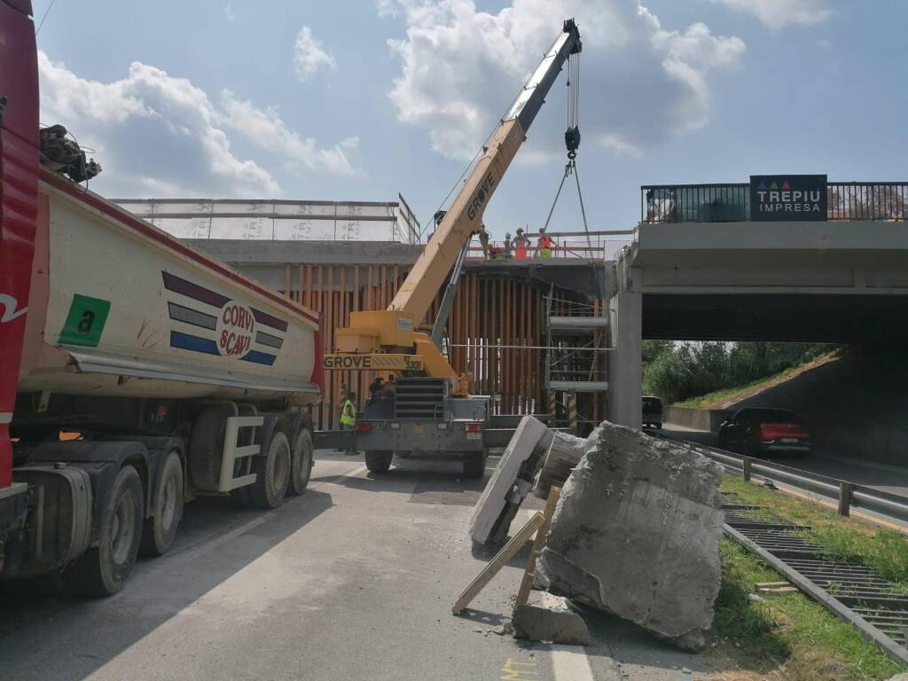 lavori ponte via volturno Brescia