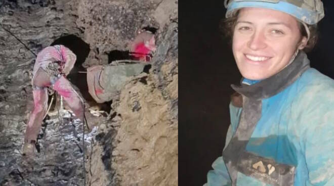 Ottavia Piana speleologa di Adro ferita Grotta di Bueno Fonteno Soccorso alpino