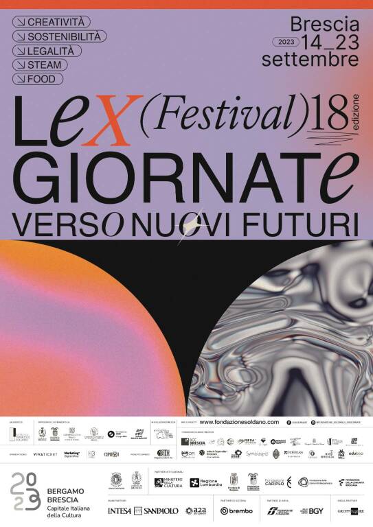 Locandina Festival Le X Giornate 2023