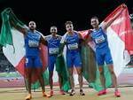 Mondiali staffetta 4x100 Jacobs Patta Rigali Tortu