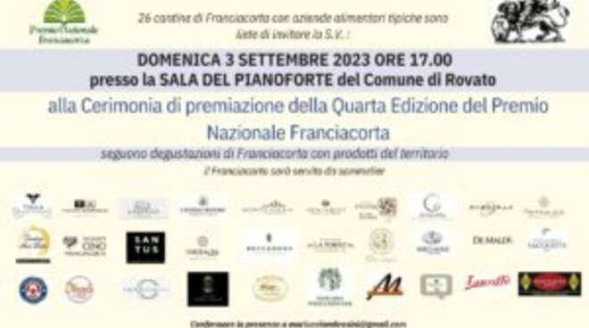 premio nazionale franciacorta 2023