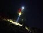 elicottero soccorso alpino notte Cnsas