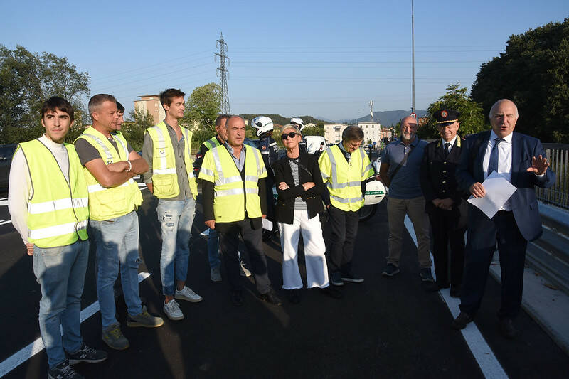 riapertura ponte via Volturno