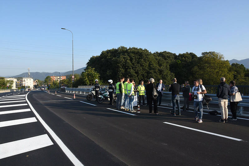 riapertura ponte via Volturno