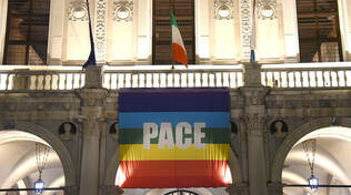 Bandiera della Pace Palazzo Loggia