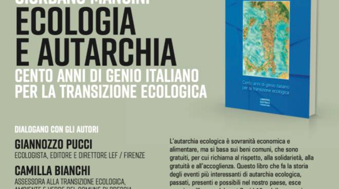 locandina "ecologia e autarchia"