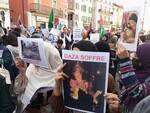 manifestazione pro Palestina Brescia