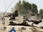 Striscia di Gaza Israele tank