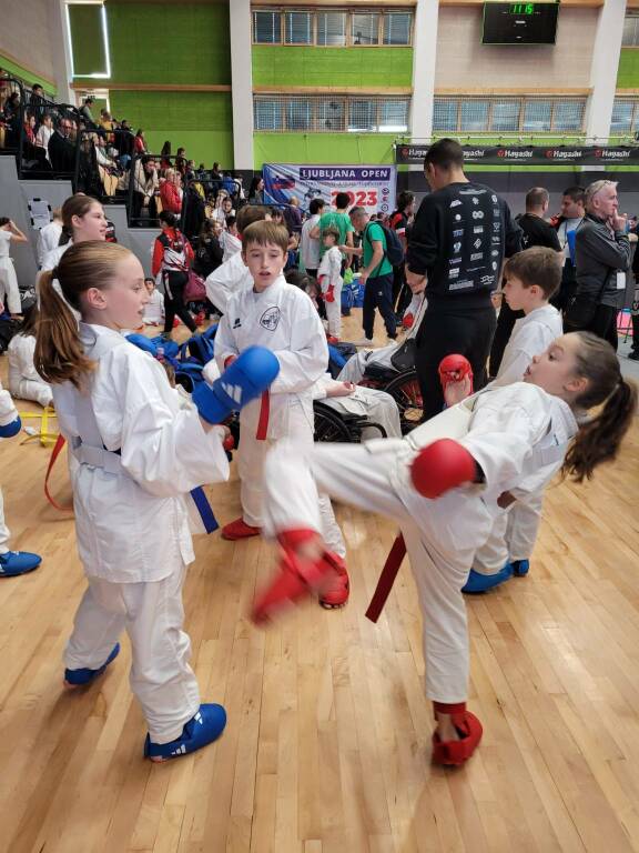 I ragazzi del Garda Karate Team in trasferta in Slovenia per il Ljubljana Open 2023