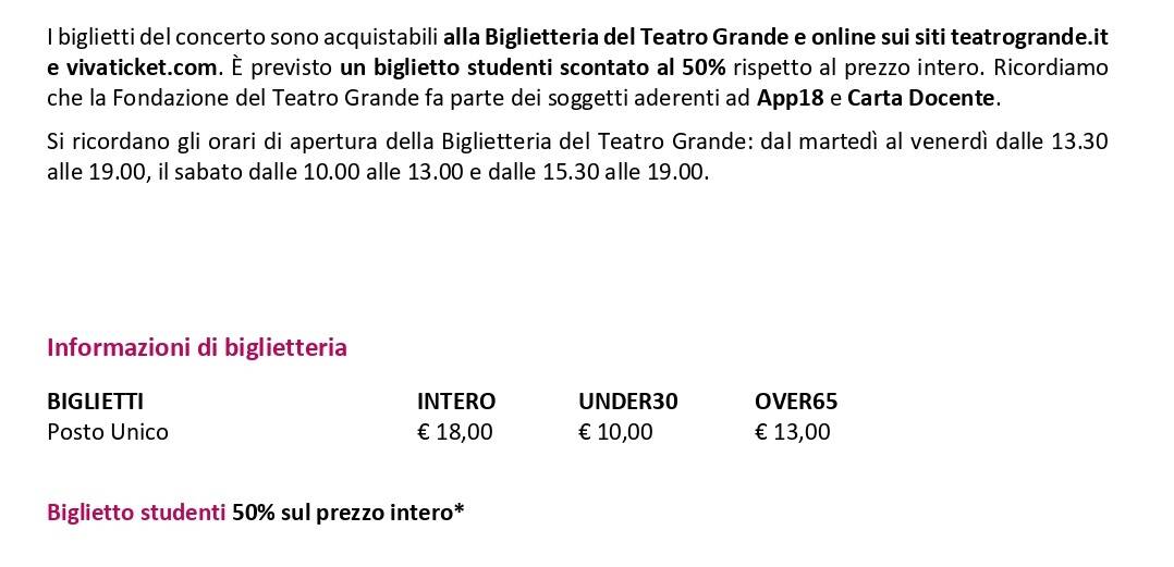 biglietti grande/concerto