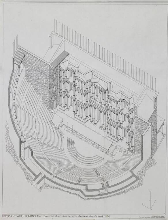 disegni David Chipperfield Teatro romano 