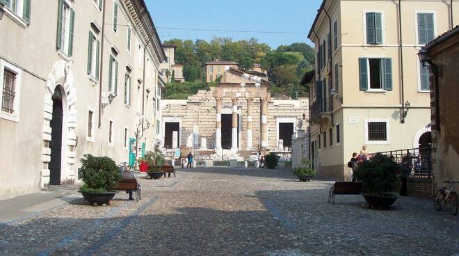 piazza del foro Brescia