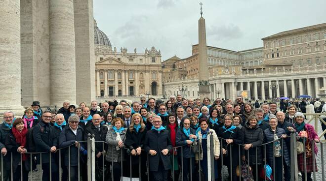 Confartigianato Brescia da Papa Francesco 10 febbraio 2024 Eugenio Massetti