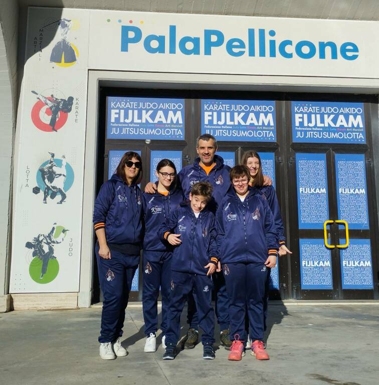 Garda karate Team Salò campionati italiani e parakarate 4 febbraio 2024