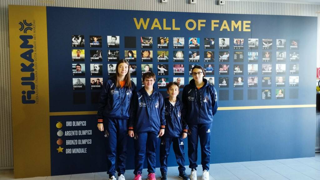 Garda karate Team Salò campionati italiani e parakarate 4 febbraio 2024