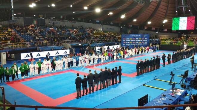 Garda karate Team Salò campionati italiani e parakarate 4 febbraio 2024