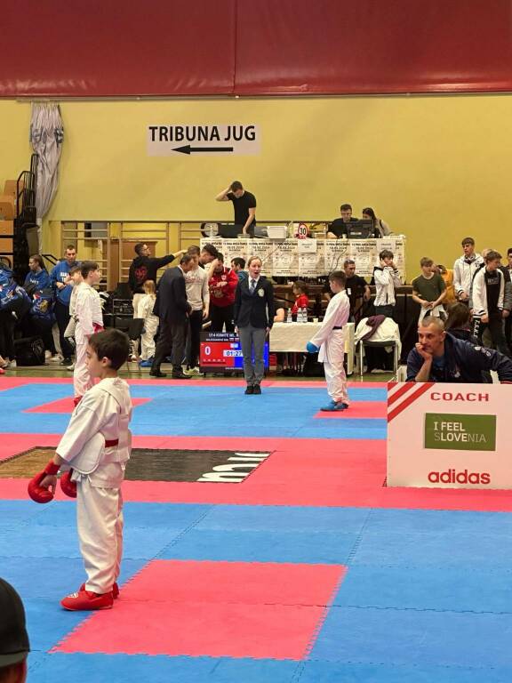 Trasferta a Lubiana per i giovani atleti del Garda karate team di Salò