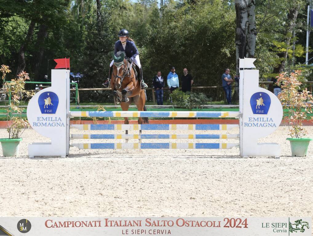 Equitazione: Cristina Masserdotti terza al campionato italiano assoluto salto ostacoli 2024