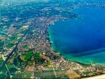 Desenzano del Garda dall'alto panoramica 