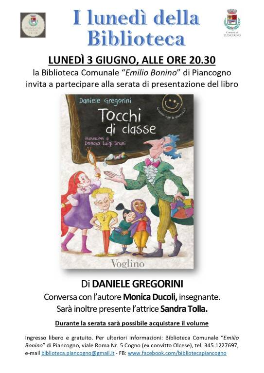 libro "tocchi di classe"