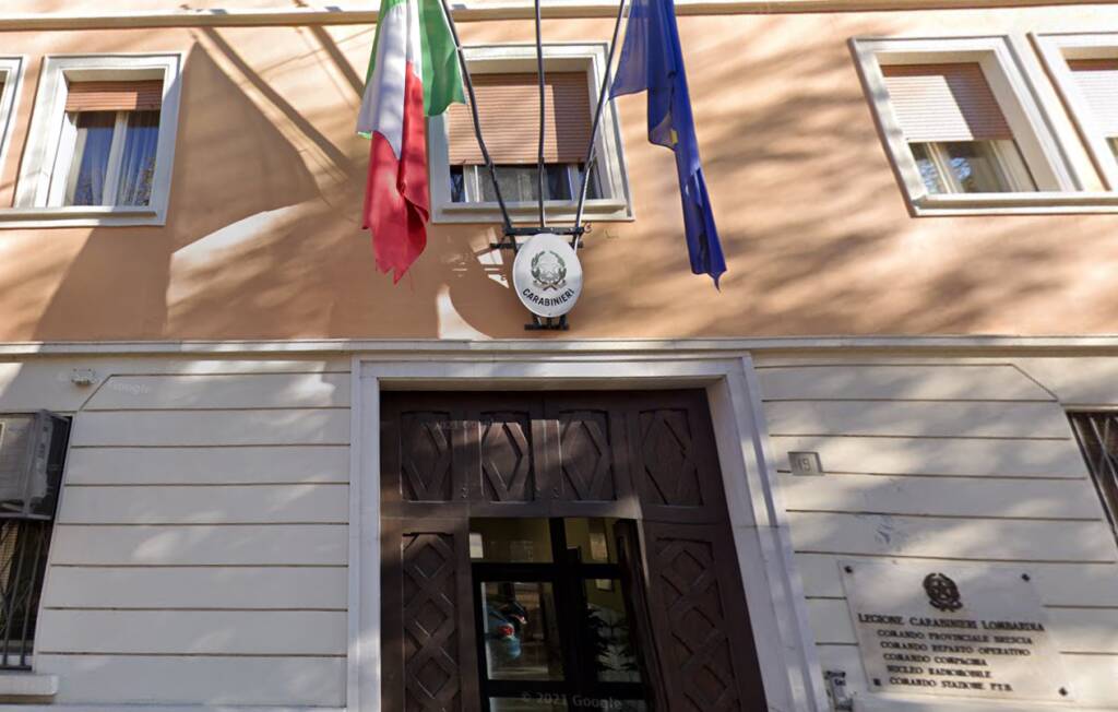 Comando provinciale carabinieri piazza Tebaldo Brusato