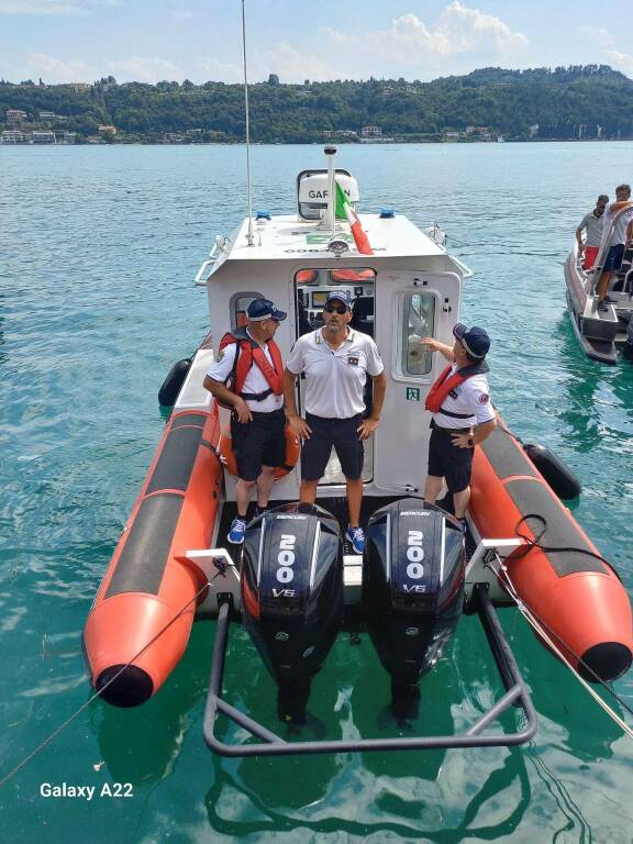 motovedetta barca gommone Polizia Provinciale