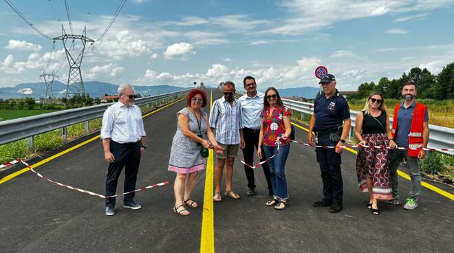 Inaugurazione nuovo cavalcavia di Sant'Anna a Calcinato