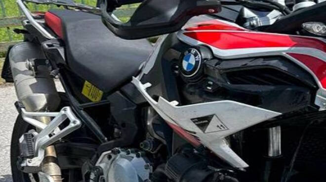Incidente Bondo ferito motociclista di San Zeno