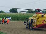 Incidente Carpenedolo elicottero elisoccorso