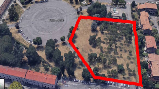 Ospitaletto parco di Piazza Mercato dove sorgerà asilo nido