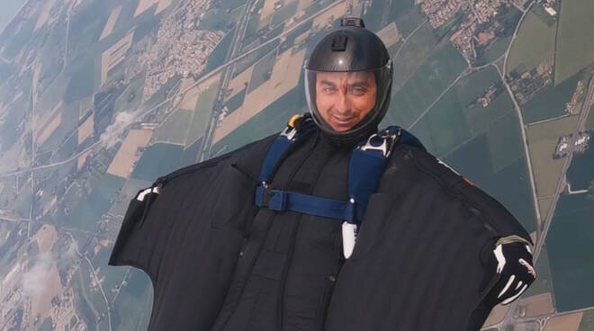 Ludovico Vanoli, base jumper