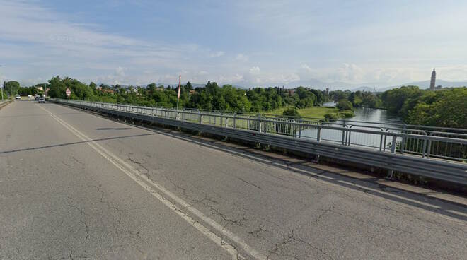 Palazzolo Sull'Oglio ponte sulla Sp 573