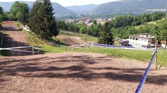 Pista da cross del Galaello Gazzane di Preseglie