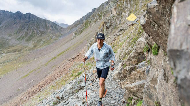 Adamello Ultra Trail Il vincitore della 170 Km uomini Roman Ficek (Credits: Giacomo Meneghello);